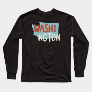 State of Washington Long Sleeve T-Shirt